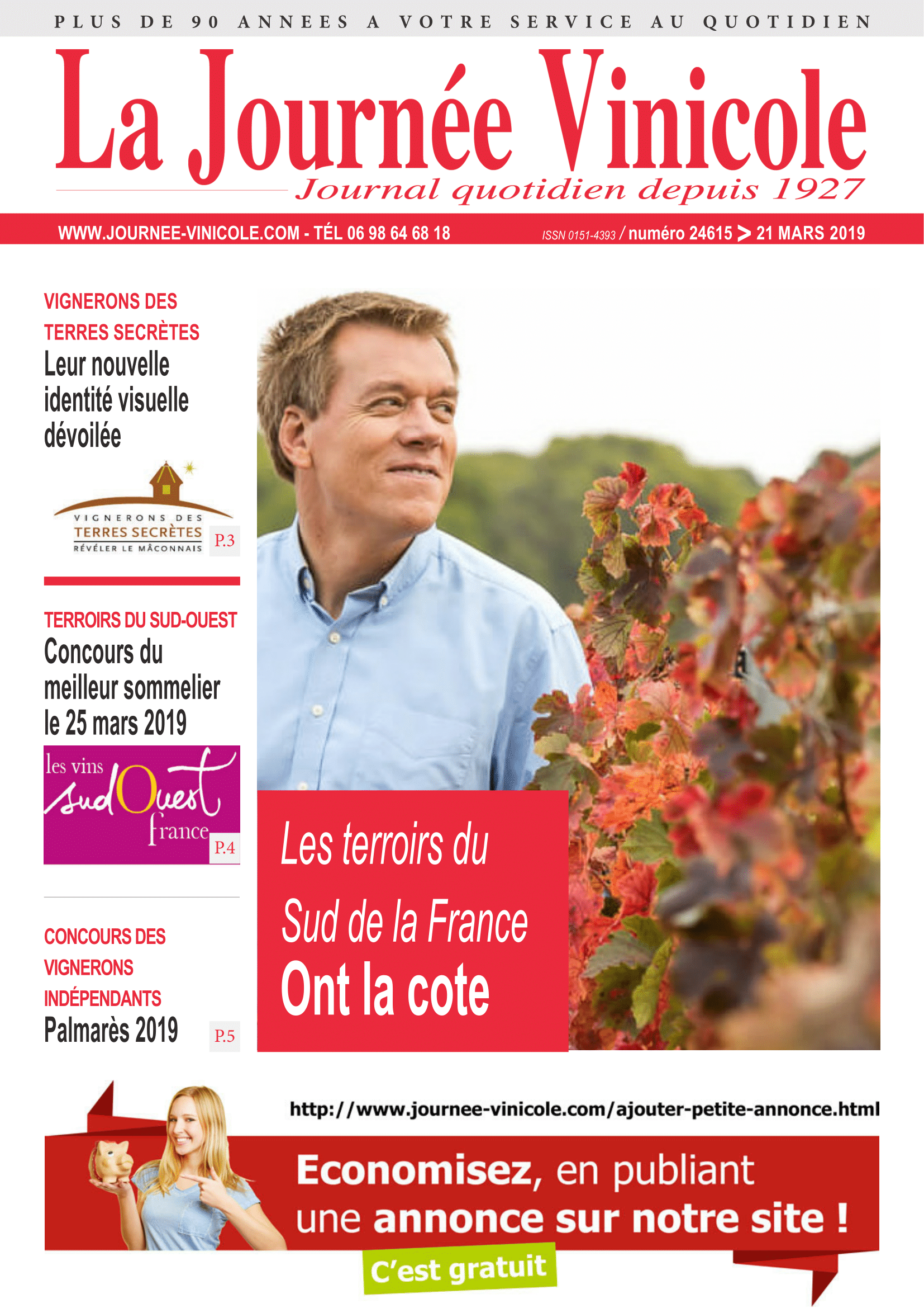terroirs du sud France