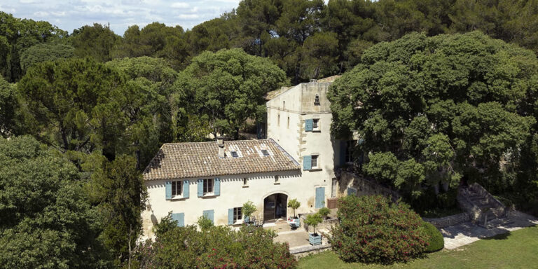 domaine viticole dans les Alpilles