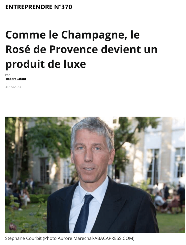 entreprendre Rosé de Provence