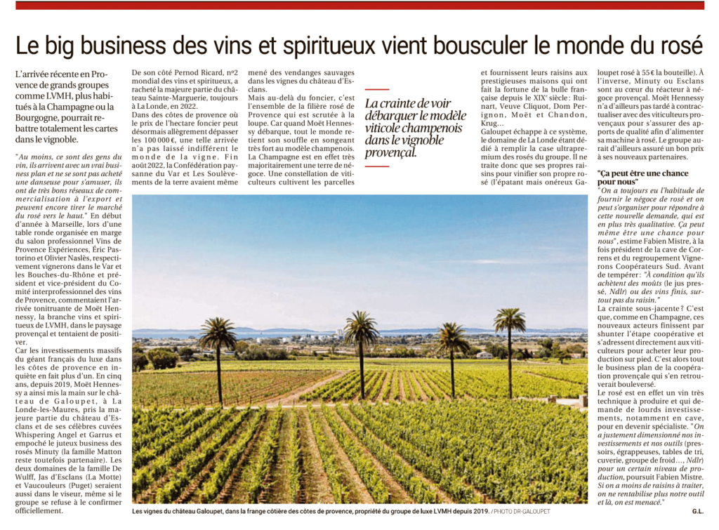 big business des vins