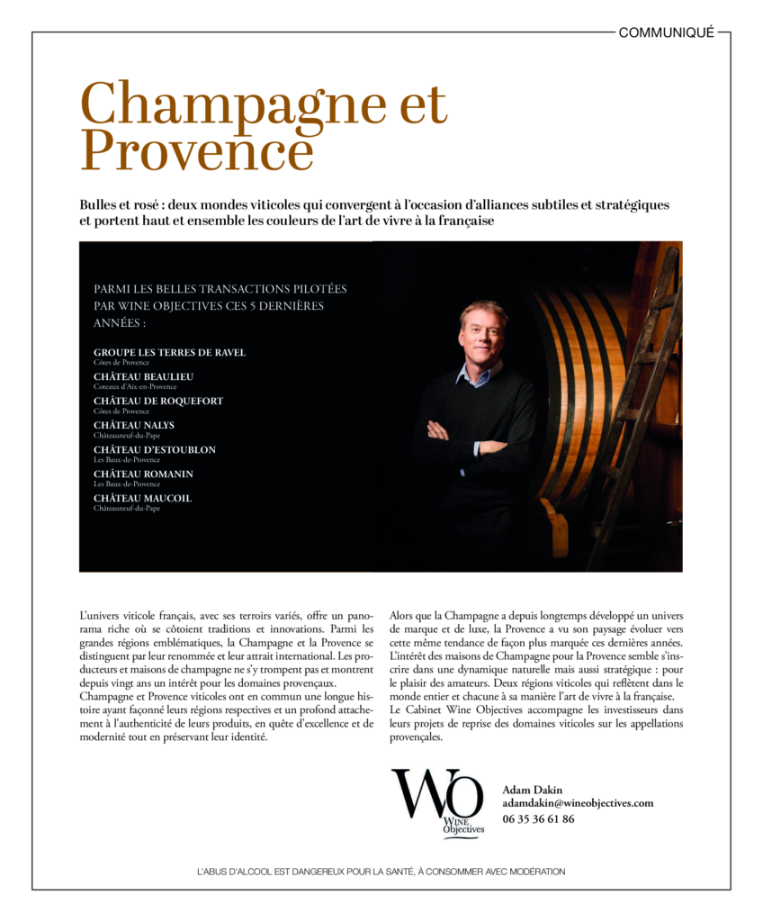 champagne et provence